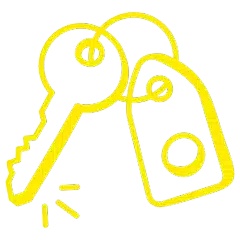 Pictogram camping paradijs